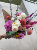 Fresh cut flower bouquets