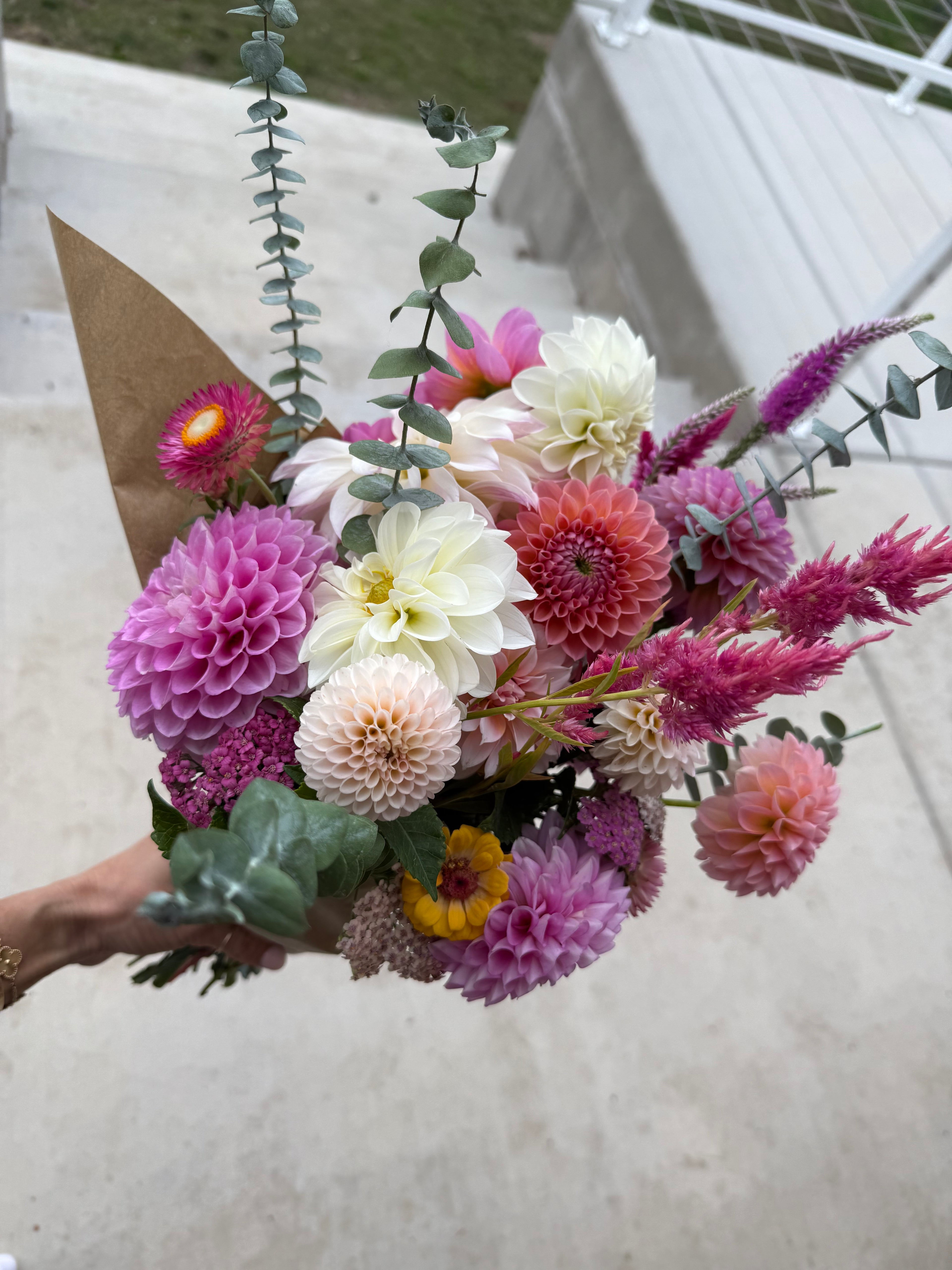 Fresh cut flower bouquets